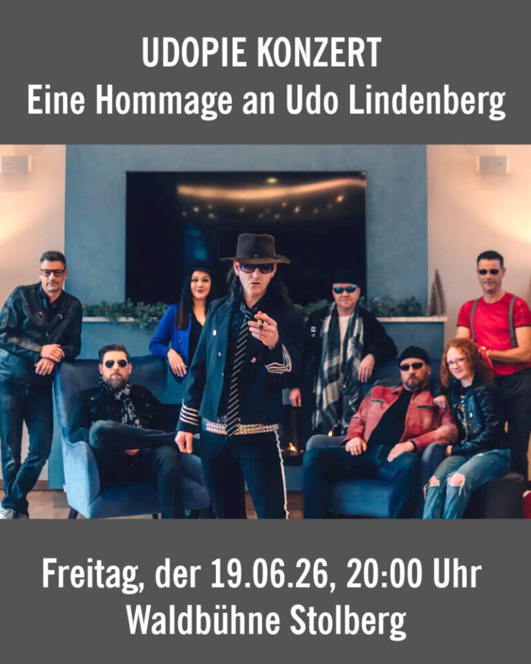 UDOPIE KONZERT – UDO LINDENBERG COVERBAND2. Beitrag ÖSTERLICHES SCHMÜCKEN