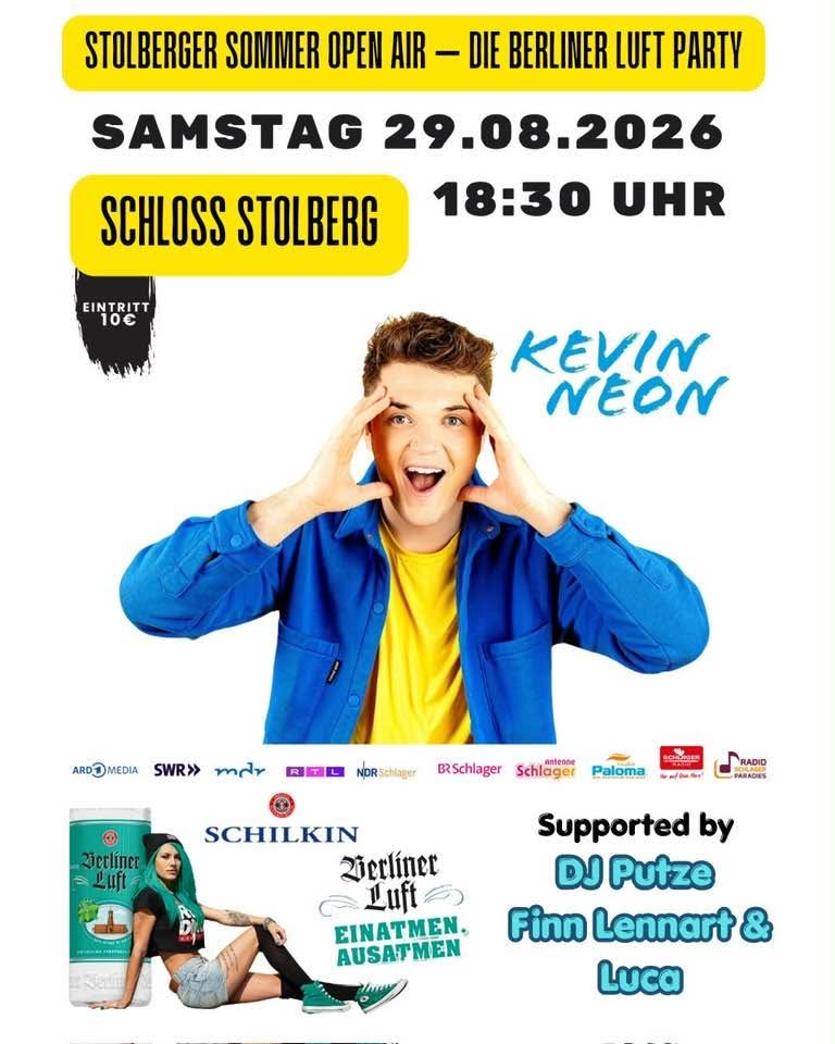 Stolberger Sommer Open Air - Die Berliner Luft Party