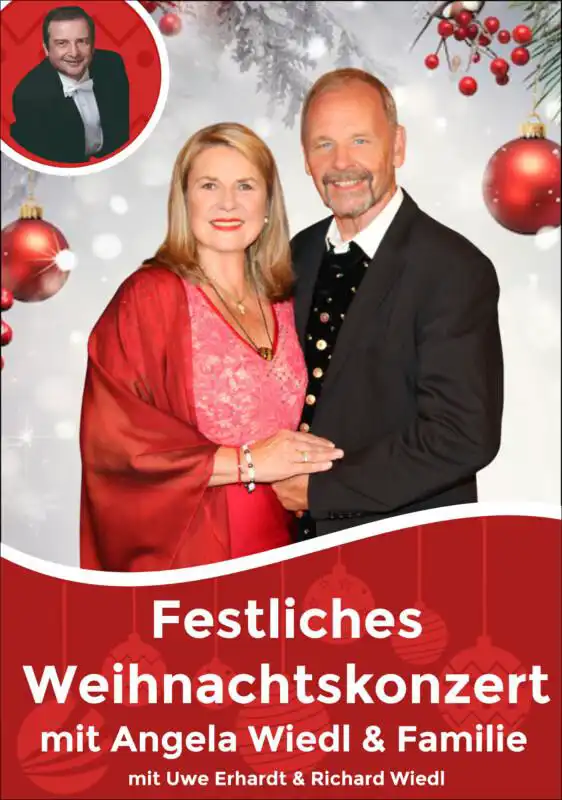 Festliches Weihnachtskonzert mit Angela Wiedl & Familie