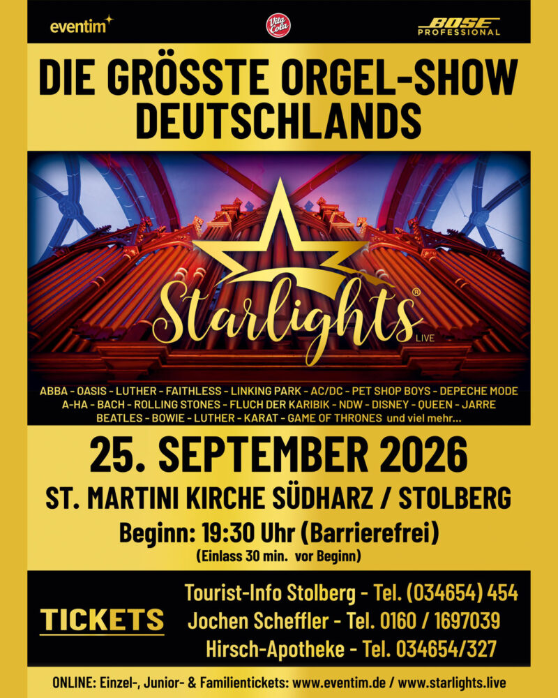 Orgel Show in Stolberg