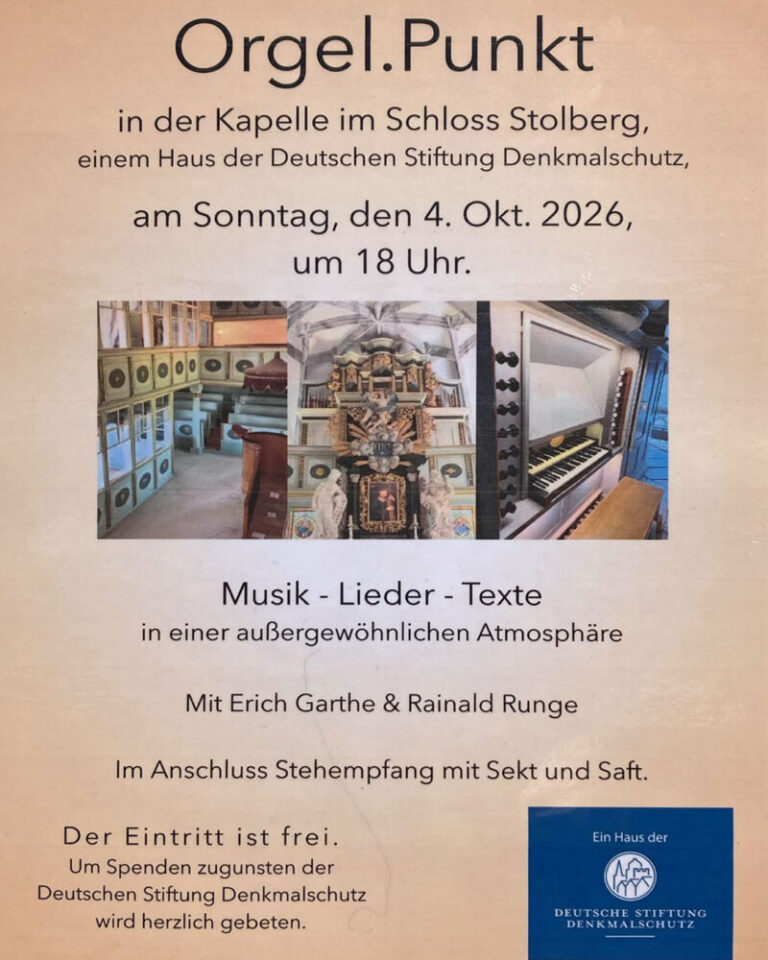 Prgel.Punkt Stolberger Schloss