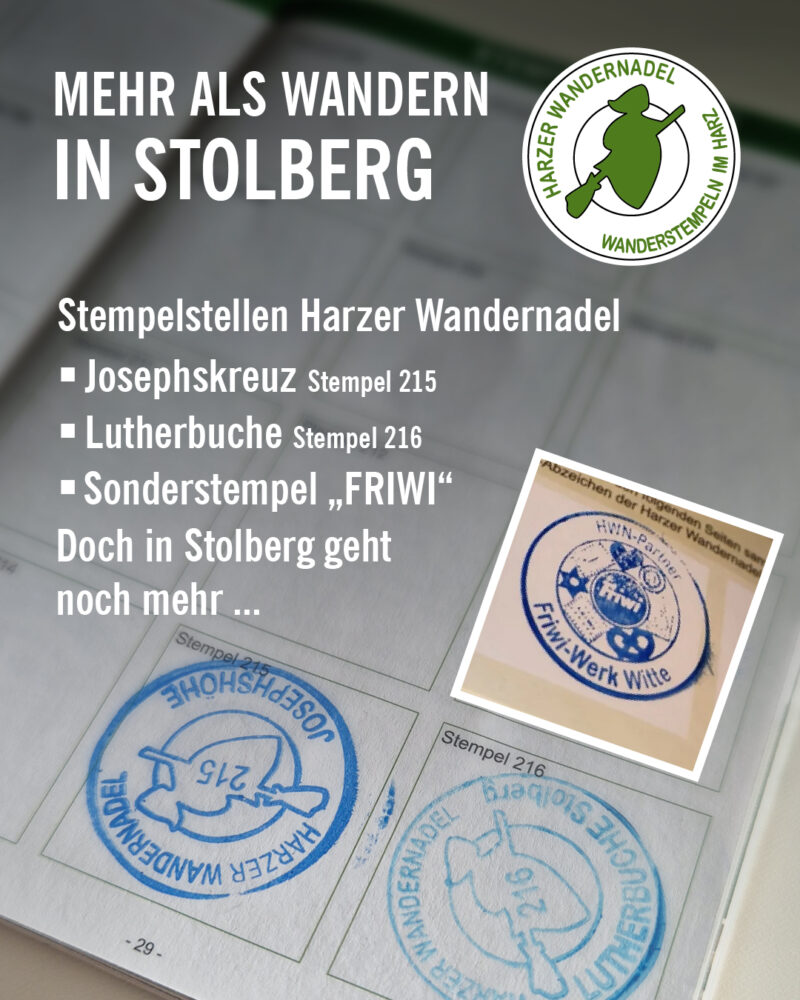 Harzer Wandernadel in Stolberg