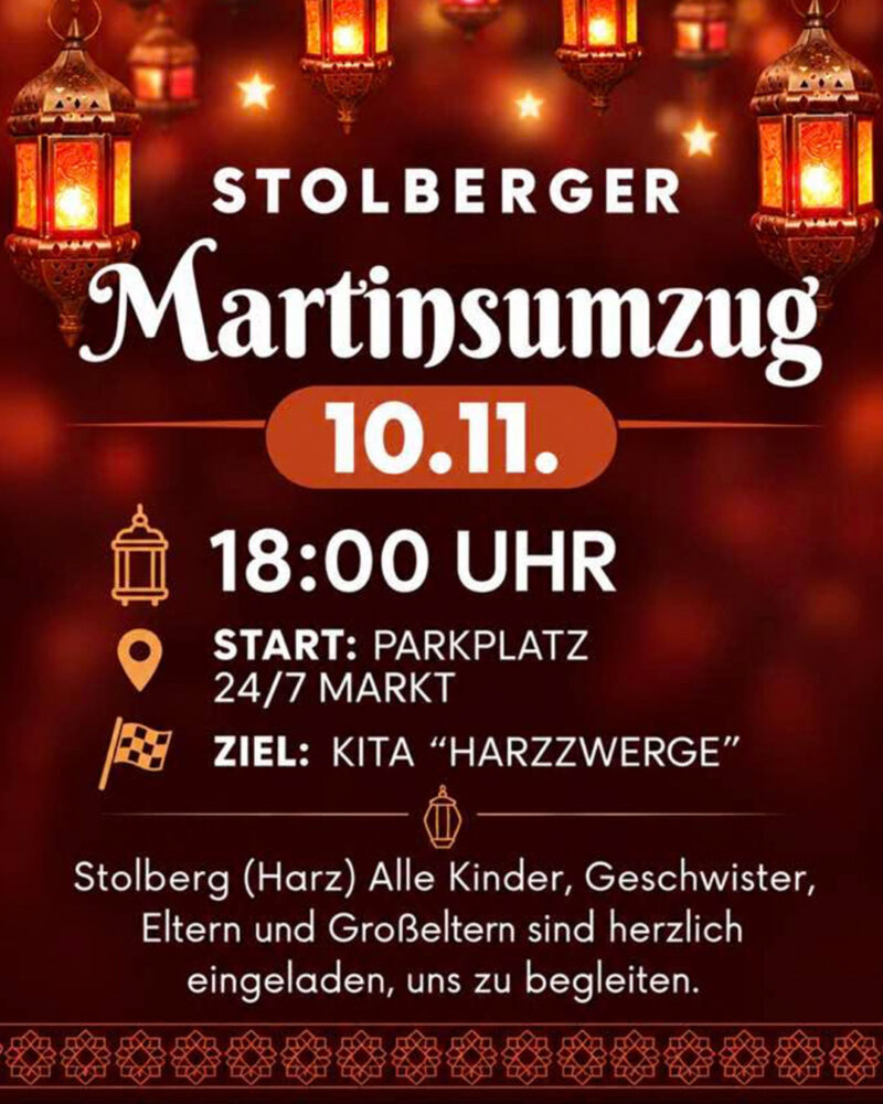 St. Martinsumzug in Stolberg 2026