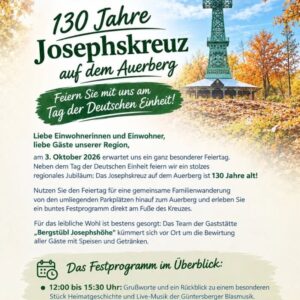 130 Jahre Jospehskreuz