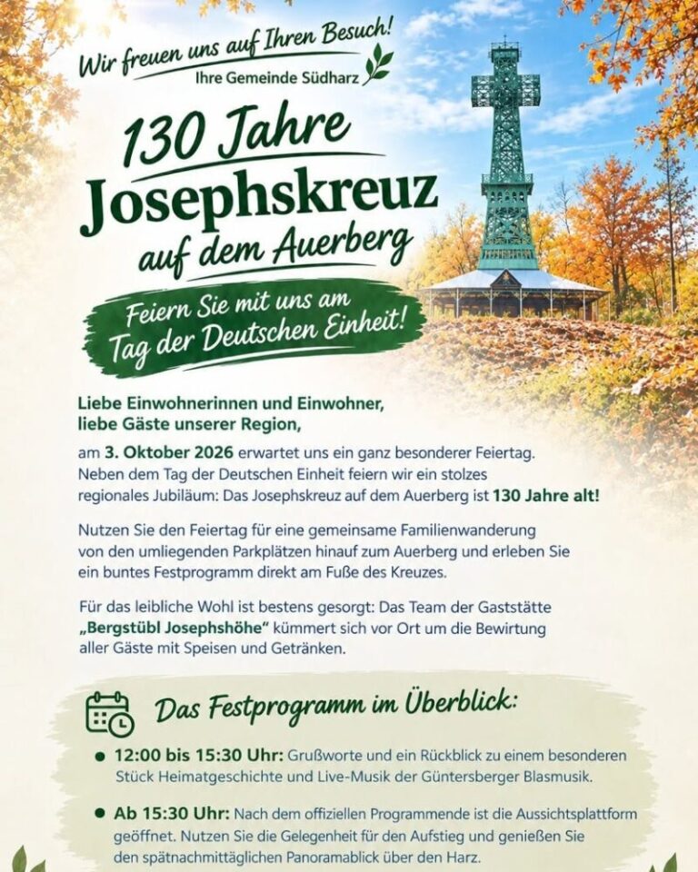 130 Jahre Jospehskreuz